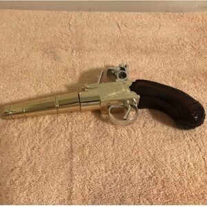 Vintage Avon Thomas Jefferson Handgun Decanter Deep Woods Cologne 2.25oz